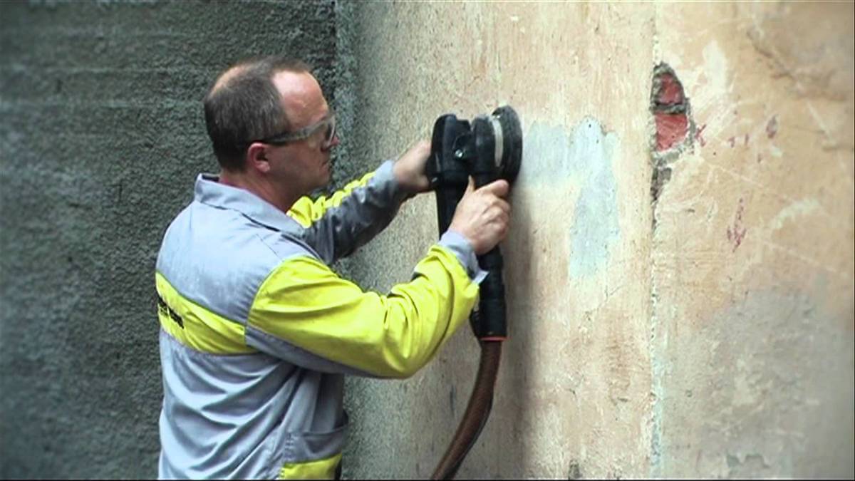Как удалить со стен цементным раствором купить готовый бетон в минске
